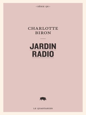 cover image of Jardin radio